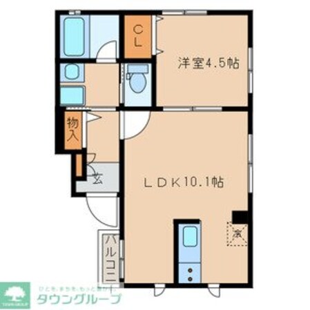 ヴィラージュ加美平の物件間取画像